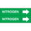 Weather-Code 38182 Weather-Code? Self-Adhesive Outdoor Pipe Markers - Nitrogen, Price/Each