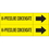Weather-Code 38186 Weather-Code? Self-Adhesive Outdoor Pipe Markers - Hi-Pressure Condensate, Price/Each