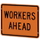 Seton 43181 A-Frame Barricade -Workers Ahead Sign Only, Price/Each