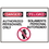 Seton 47928 Bilingual Graphic Safety Signs - Danger/Peligro, Price/Each
