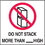 Seton 50691 Do Not Stack More Than High Shipping Labels, Price/500 /Label