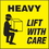 Seton 50693 Heavy Lift With Care Shipping Labels, Price/Label