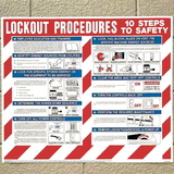 Seton 55698 Lockout Wall Chart