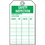 Seton 55763 Economy Equipment Inspection Tags - Safety, Price/25 /Tag