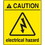 Seton Universal Graphic Signs And Labels - Caution Electrical Hazard, Price/Each