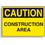 Seton Extra Large OSHA Signs - Caution - Construction Area, Price/Each