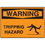 Seton 58950 OSHA Warning Signs - Warning Tripping Hazard, Price/Each