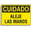 Seton 61043 Spanish Hazard Warning Labels - Cuidado Aleje Las Manos, Price/5 /Label
