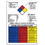 Seton 62655 Hazardous Material Information Sign - With NFPA Diamond and Rating Explanation Guide, Price/Each