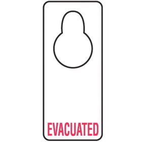 Seton 62840 Door Knob Hangers- Evacuated