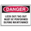 Seton 65401 Lockout Hazard Warning Labels- Danger Lock-Out/Tag-Out Must Be Performed, Price/5 /Label