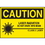 Seton 68290 Laser Equipment Warning Labels - Caution Laser Radiation, Price/5 /pack