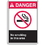 Seton 70558 ANSI Z535 Safety Signs - Danger No Smoking Area, Price/Each