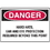 Seton 73620 Danger Signs - Hard Hats, Ear And Eye Protection Required Beyond This Point, Price/Each