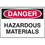 Seton 74904 Danger Signs - Hazardous Materials, Price/Each