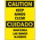 Seton 76701 Bilingual Hazard Warning Labels - Caution Keep Hands Clear, Price/5 /Label