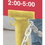 Seton 79636 Stanchion Sign Adapter - Yellow, Price/Each