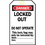 Seton 79819 Heavy-Duty Lockout Tags - Danger Locked Out, Price/25 /Tag
