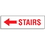 Seton 81086 Stairs with Left Facing Arrow - Directional Signs, Price/Each