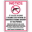 Seton 84146 Gun Prohibition Signs - Illegal, Price/Each