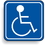 Seton 85452 Mini Handicapped Parking Signs, Price/Each
