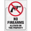 Seton 85836 Clear Security Labels - No Firearms, Price/Each