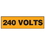 Seton 87322 Electrical Marker Packs - 240 Volts, Price/40 /pack