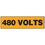 Seton 87325 Electrical Marker Packs - 480 Volts, Price/40 /pack