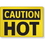 Seton 87450 FireFly Reflective Safety Signs - Caution - Hot, Price/Each