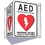 Seton 87565 3-Way View AED Sign - Alarm Will Sound If Opened, Price/Each