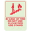 Seton 89439 In Case Of Fire Do Not Use Elevators Use Stairs- Braille Signs, Price/Each