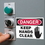 Seton 89887 Machine Hazard Warning Labels - Danger Keep Hands Clear, Price/5 /Label