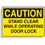 Seton 90317 Baler Safety Labels - Caution Stand Clear While Operating Door Lock, Price/5 /Label