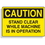 Seton 90323 Baler Safety Labels - Caution Stand Clear While Machine is in Operation, Price/5 /Label