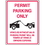Seton 9143A Parking Permit Signs- Towed at Vehicle Owner Expense, Price/Each