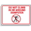 Seton 92319 Dumpster Signs- Do Not Climb In Or Around Dumpster (Graphic), Price/Each
