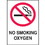 Seton Graphic No Smoking Signs - No Smoking Oxygen, Price/Each