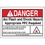Seton 94312 NEC Arc Flash Labels On-A-Roll - Arc Flash And Shock Hazard Appropriate PPE Required w/ Graphic, Price/100 /Label