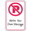 Seton 94771 Temporary Parking Signs - No Parking Graphic, Price/Pack