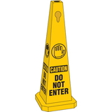 Seton 95207 Safety Traffic Cones - Caution Do Not Enter