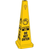 Seton 95209 Safety Traffic Cones- Restricted Area Do Not Enter