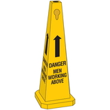 Seton 95216 Safety Traffic Cones - Danger Men Working Above