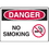 Seton 99812 OSHA Danger Signs For Rough And Curved Surfaces, Price/Each