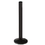 Beltrac BBB15 Beltrac All Weather Stanchion - Black Receiver Post with Rubber Base, Price/Each