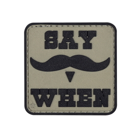 5ive Star Gear 6652000 Pvc Morale Patch - Say When