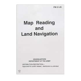 5ive Star Gear 7035000 Map Reading & Land Navigation Manual