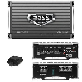 Boss Audio AR1500M Boss Armor Monoblock Amplifier 1500W Max
