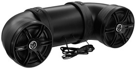 Soundtorm Amplifed BoomTube for ATV, 8&quot; Marine Speakers, 700W, Bluetooth, Aux input