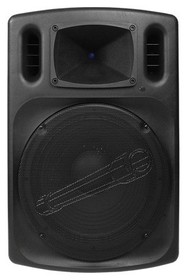 DJAP1580BT Audiopipe 15" Professional Loudpeaker Bluetooth FM Tuner USB/SD Remote