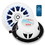 Boss Audio Marine white 6.5" 2 way speaker (PAIR) multi color illumination wireless remote - MRGB65